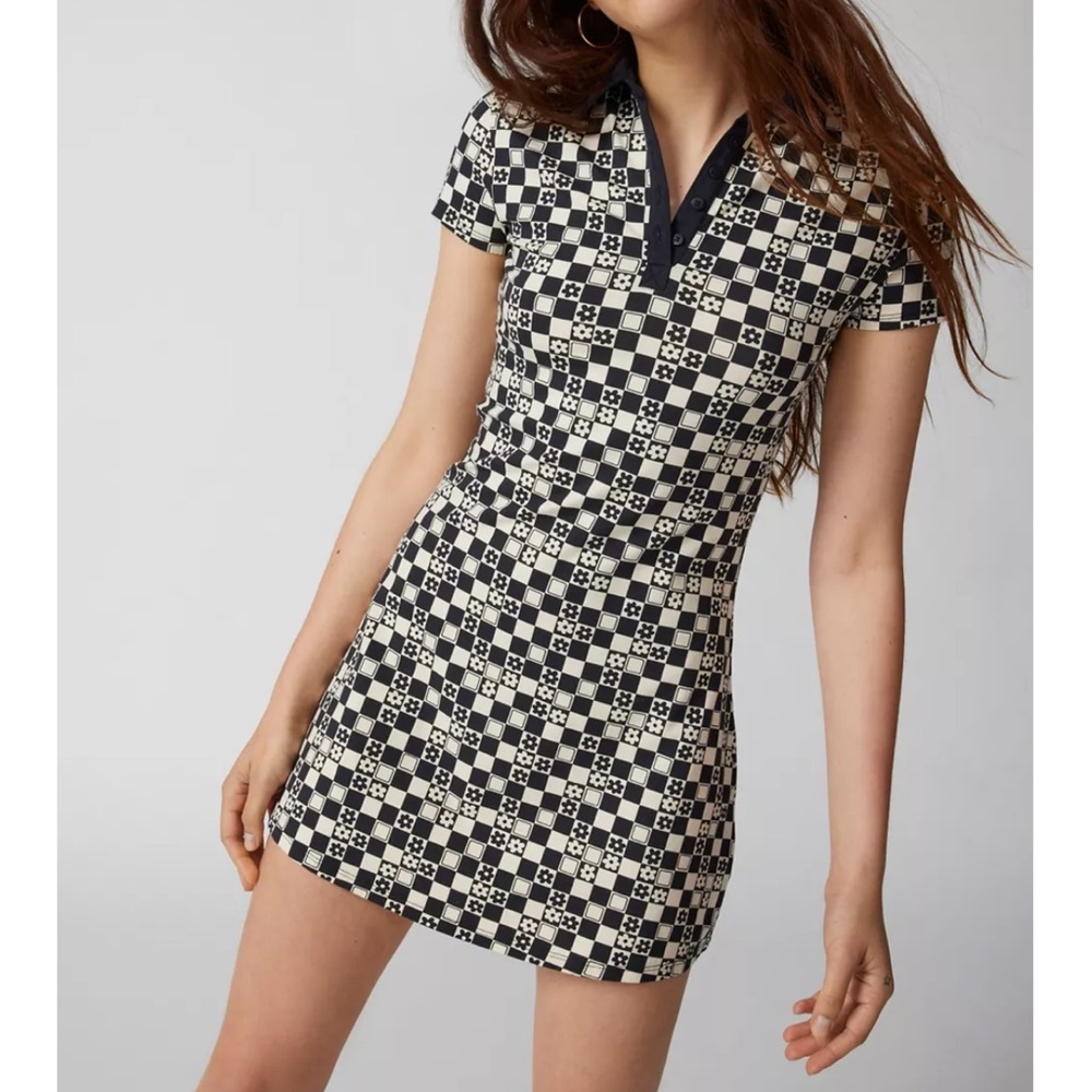 Urban Outfitters Hazel Printed Mini Dress